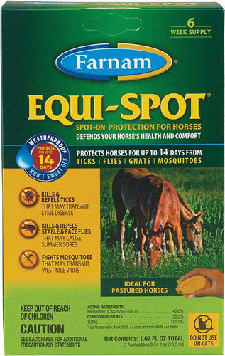 EQUI-SPOT Spot-on insect protection for horses