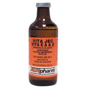 Vitamin E A D Injectable - Animal Health Express