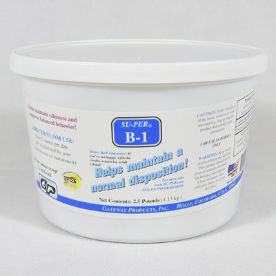 Load image into Gallery viewer, SU-PER B-1 (Thiamine) for Horses by Gateway Products