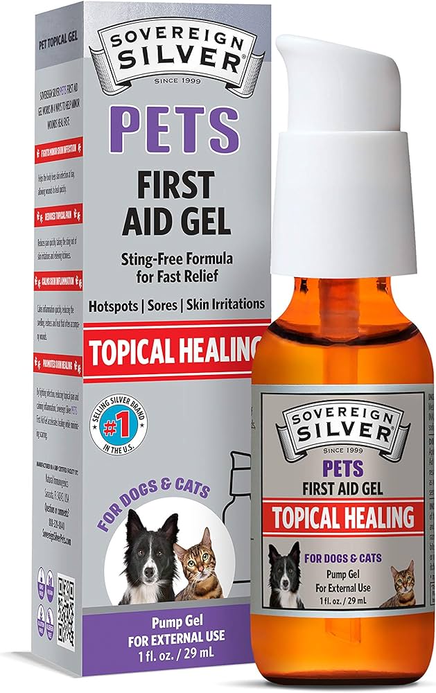 Sovereign Silver PETS First Aid Gel