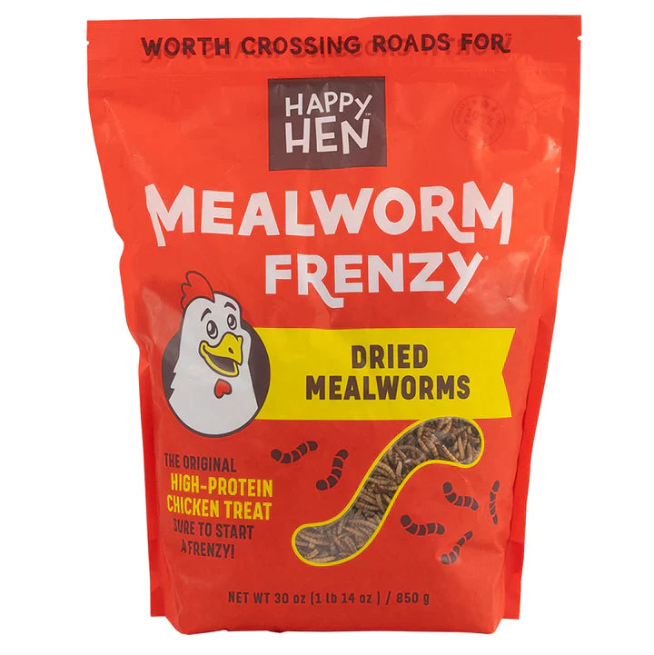 Load image into Gallery viewer, Mealworm Frenzy Treats by Happy Hens