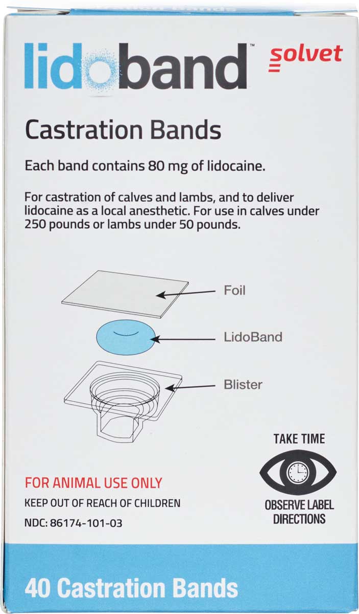 Load image into Gallery viewer, Lidoband Castration Bands with Lidocaine