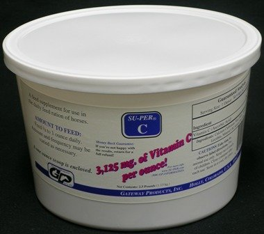 SU-PER Vitamin C Powder For Horses by Gateway Products ~ 2.5 lb.