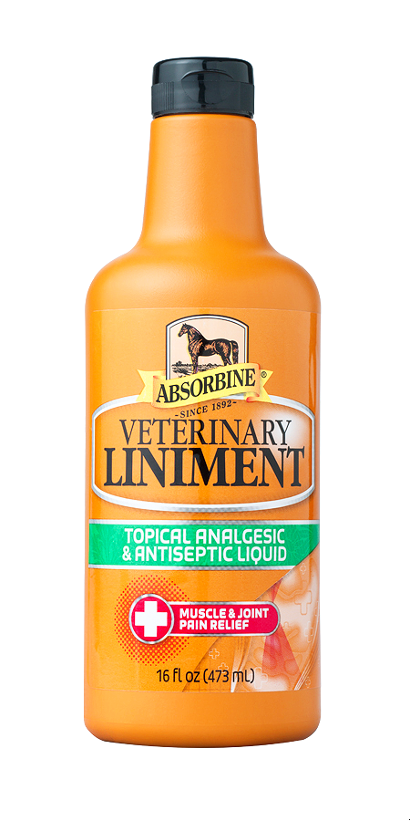 Absorbine Veterinary  Liniment For Horses (16 oz/32 oz/1 gal) - Animal Health Express
