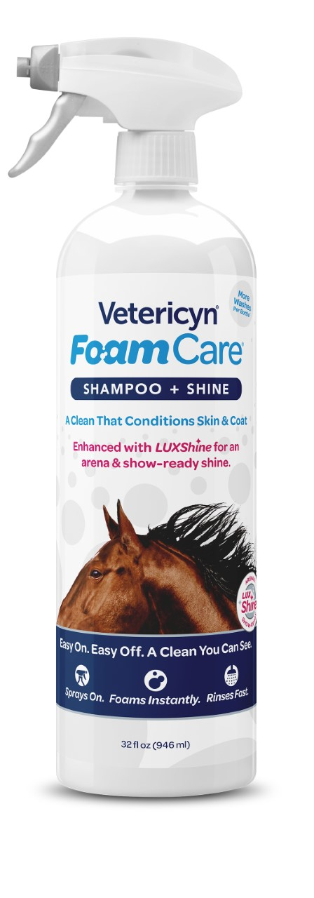 Vetericyn's Foam Care Shampoo - 32 oz - Animal Health Express