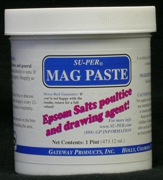SU-PER Mag Paste ~ Espsom Salts Poultice ~ by Gateway Products