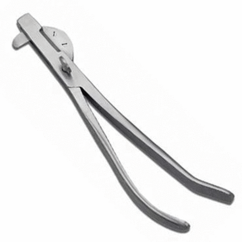 OdontoMed2011 Reimers Emasculator 33cm – Stainless Steel Castration Tool For Horses, Cattle, Bulls, And Large Animals