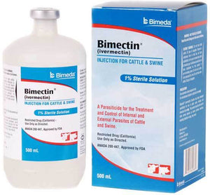 Bimectin 1% Injectable Ivermectin Dewormer