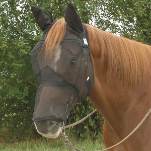 Cashel Quiet Ride Fly Mask with Long Nose and Ears