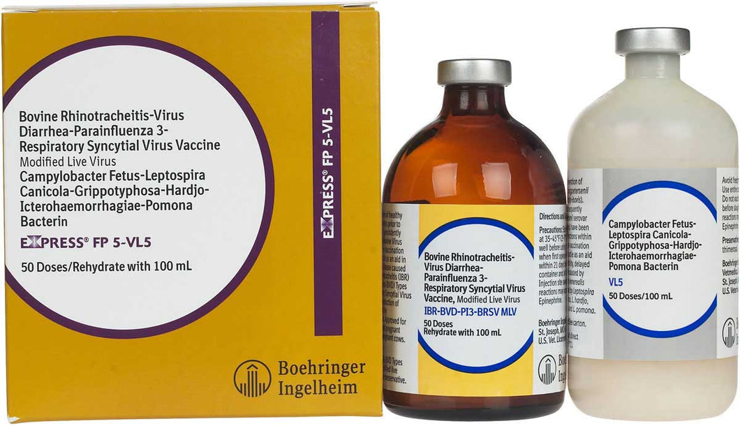 Express FP 5 VL5 Cattle Vaccine