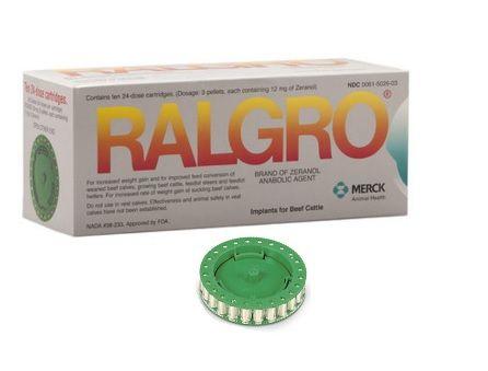 Ralgro Merck Ralgro Beef Cattle Implants – Animal Health Express