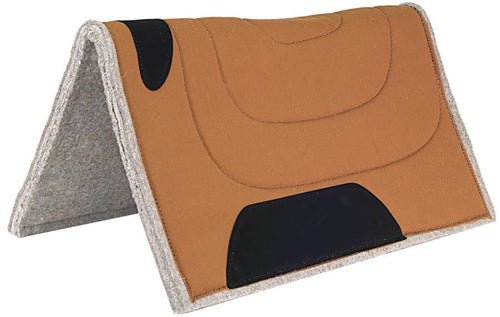 Mustang 30 X 30 Square Canvas Top Felt Pad - Animal Health Express