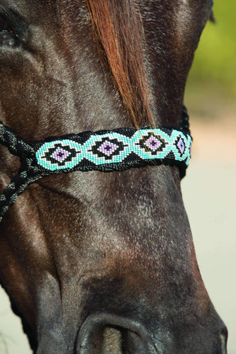 Professional's Choice Mule Tape Beaded Halter - Animal Health Express