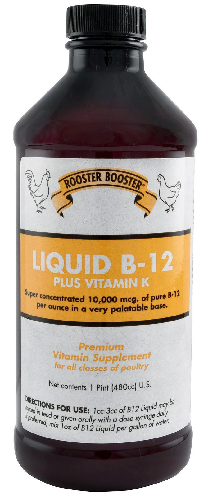 Nutriline B 12 for Poultry Multivitamin Booster for Rooster, Hens, Chicken, Vitamin Recovery Liquid 16 Onzas Nutriline B 12 for Poultry Multivitamin Booster for Rooster, Hens, Chicken, Vitamin Recovery Liquid 16 Onzas