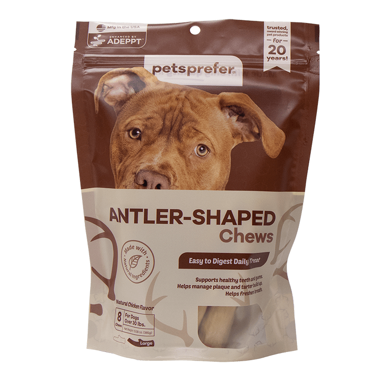 Load image into Gallery viewer, PetsPrefer Antler Shaped Chews