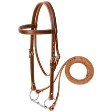 Weaver Leather Complete Draft Horse Headstall Set