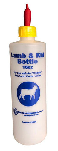 Lamb Bottle with Pritchard Flutter Valve Teat
