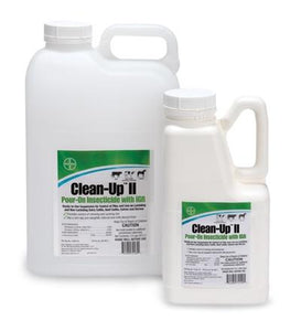 Bayer Clean-Up II Pour-On Insecticide with IGR - Animal Health Express