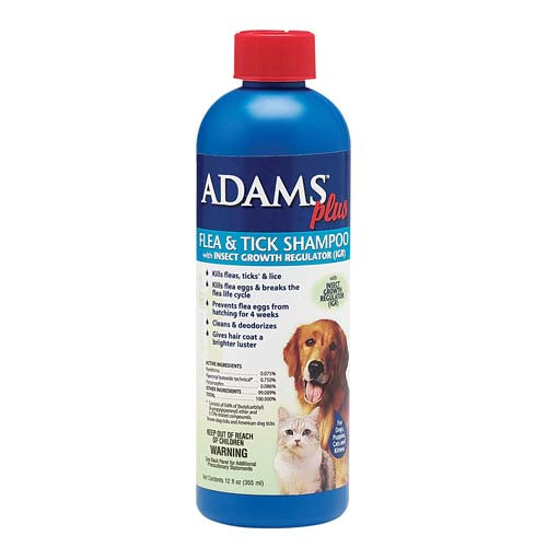 Adams Flea & Tick Shampoo + Precor - Animal Health Express