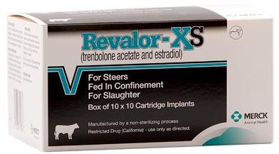 Merck Revalor XS Beef Steer Implants