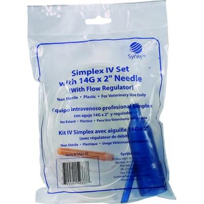 Neogen IV Set with Regulator with 14g x 2