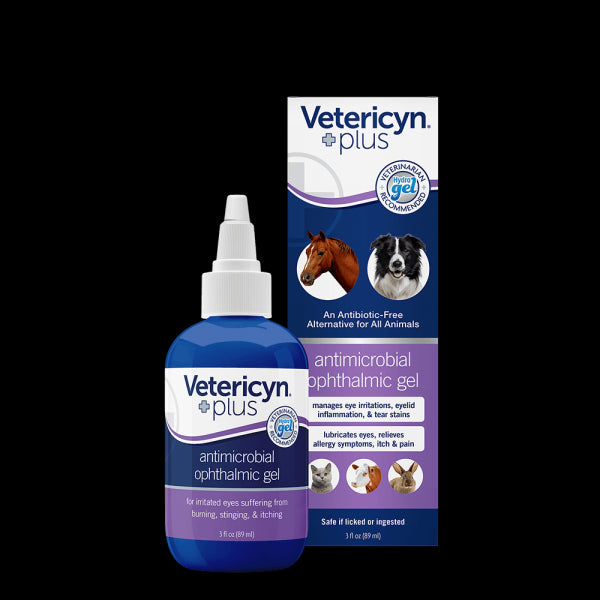 Vetericyn Plus Antimicrobial Ophthalmic Gel - 3 oz - Animal Health Express