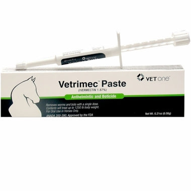 Ivermectin Equine Deworming Paste - 1.87% Ivermectin