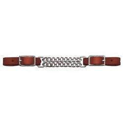 Double Flat Link Chain Curb Strap - Animal Health Express