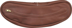 Weaver's Brown Chap Leather Cantle Bag - Animal Health Express