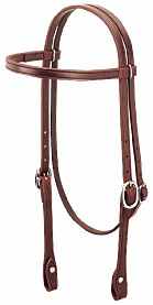 Leather Pony Browband Headstall - Animal Health Express