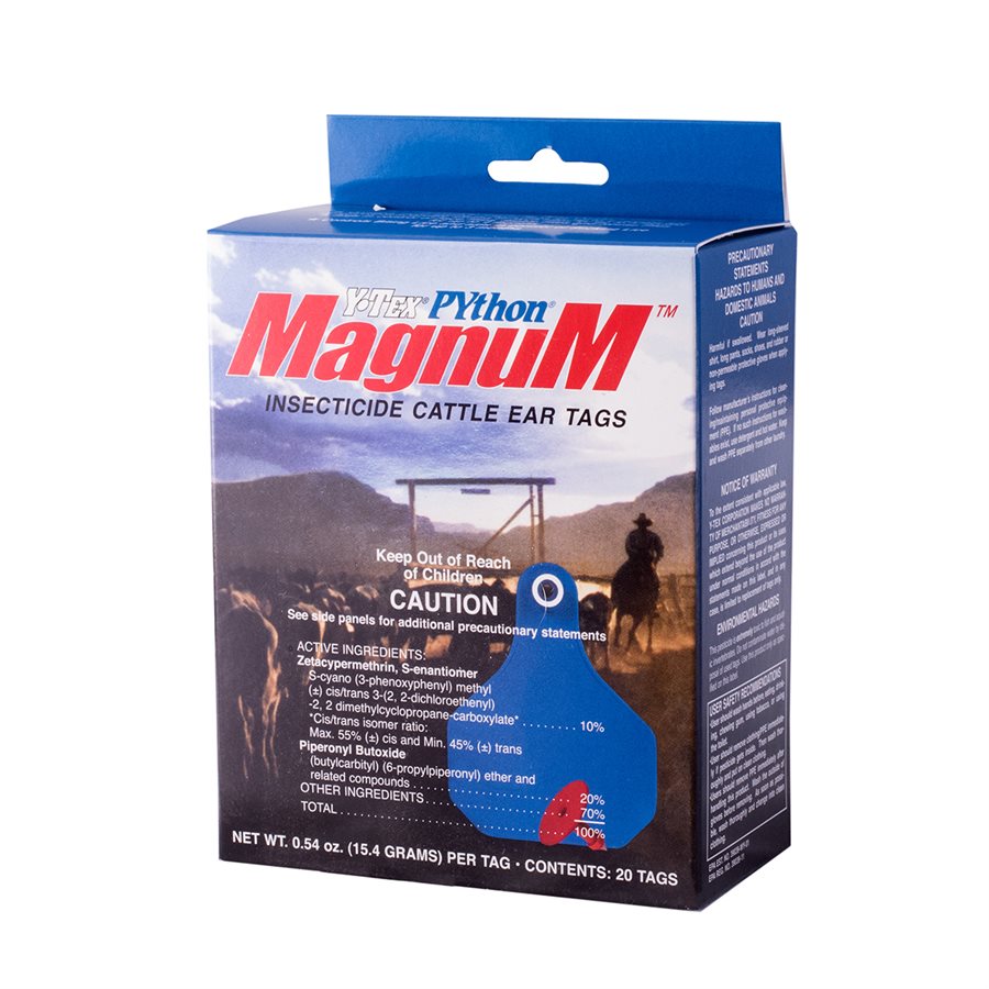 python herbicide label Y-Tex Python Magnum Insecticide Ear Tags – Animal Health Express